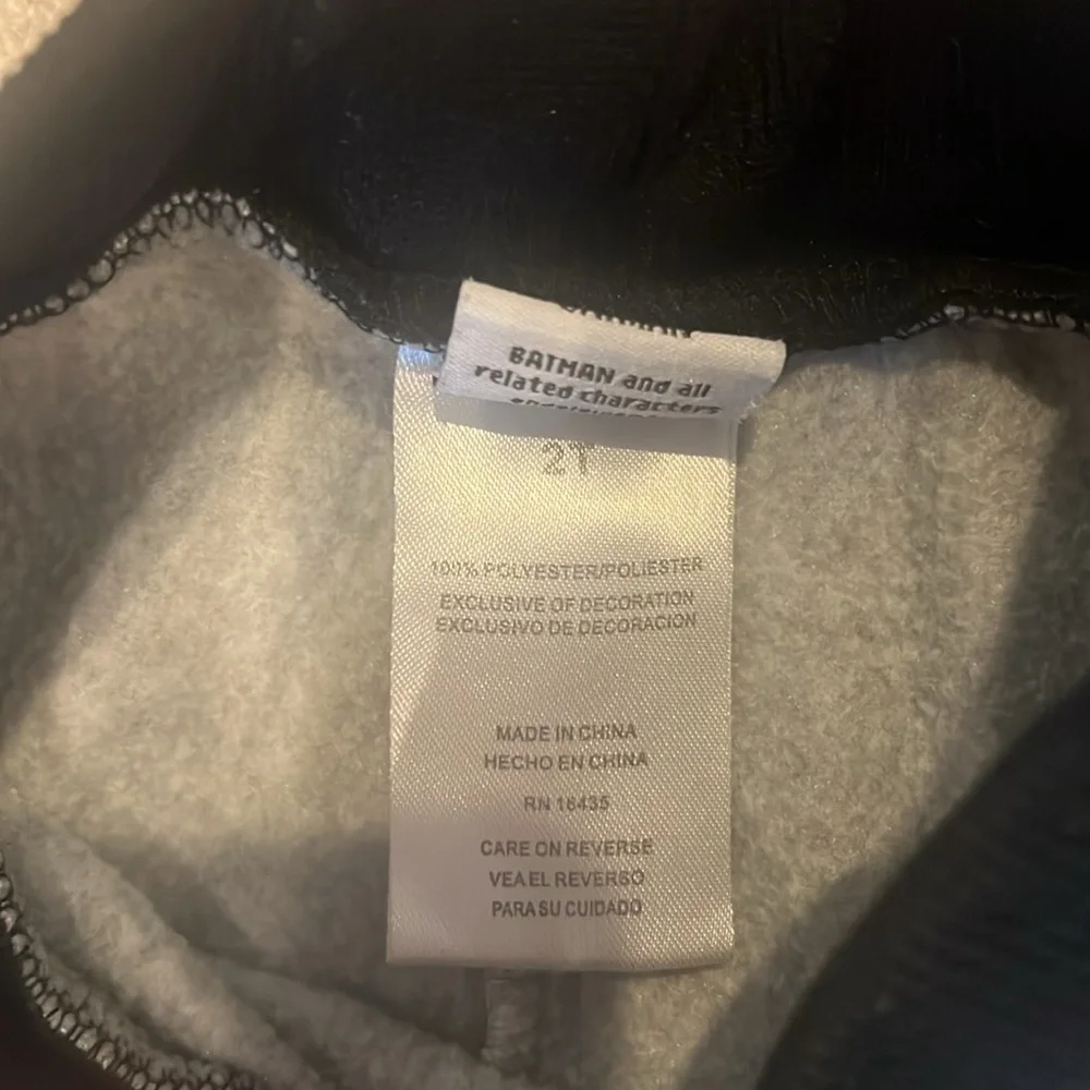 Batman Kids sweats Set - Gray and Black - Picture 6 of 10